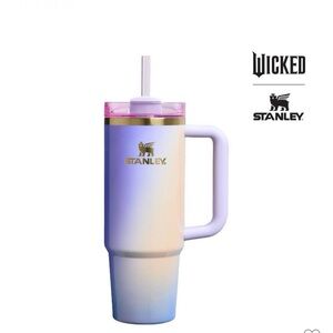 Stanley WICKED Gradient Tumbler with Straw - Pink and White